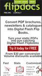 Mobile Screenshot of flipdocs.com